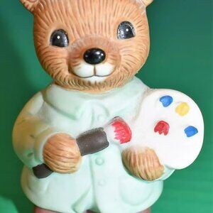 Homeco Porcelain Figurine Series #1406 Around the World Bears